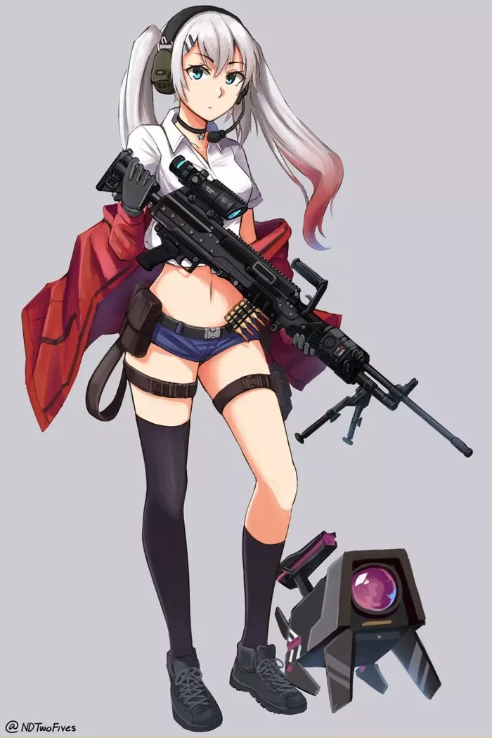 LWMMG - Anime Art, Арт, Girls Frontline, Lwmmg, Подборка, Длиннопост