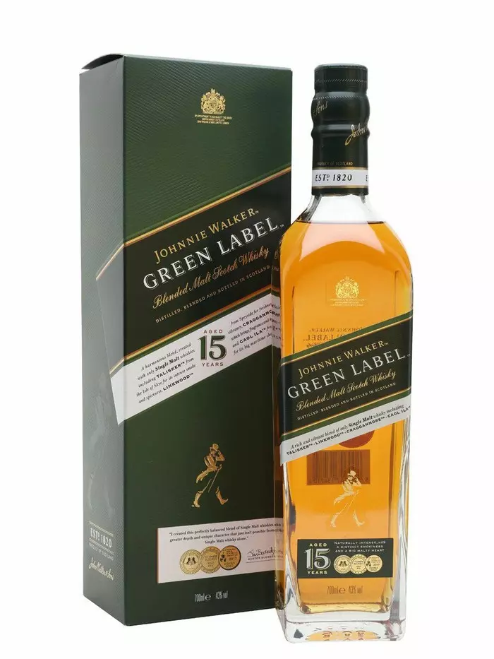 Johnnie Walker Green Label 15 y.o. - About alcohol from Tyshkanrockstar, Alcohol, Beverages, Longpost