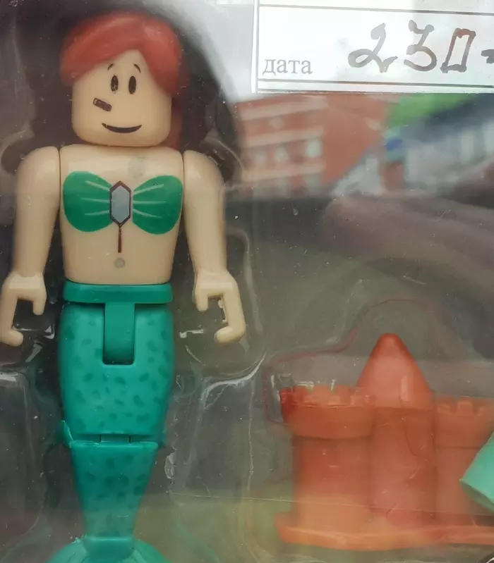 What happened to you, Ariel? - My, Doll, the little Mermaid, Humor, Roblox