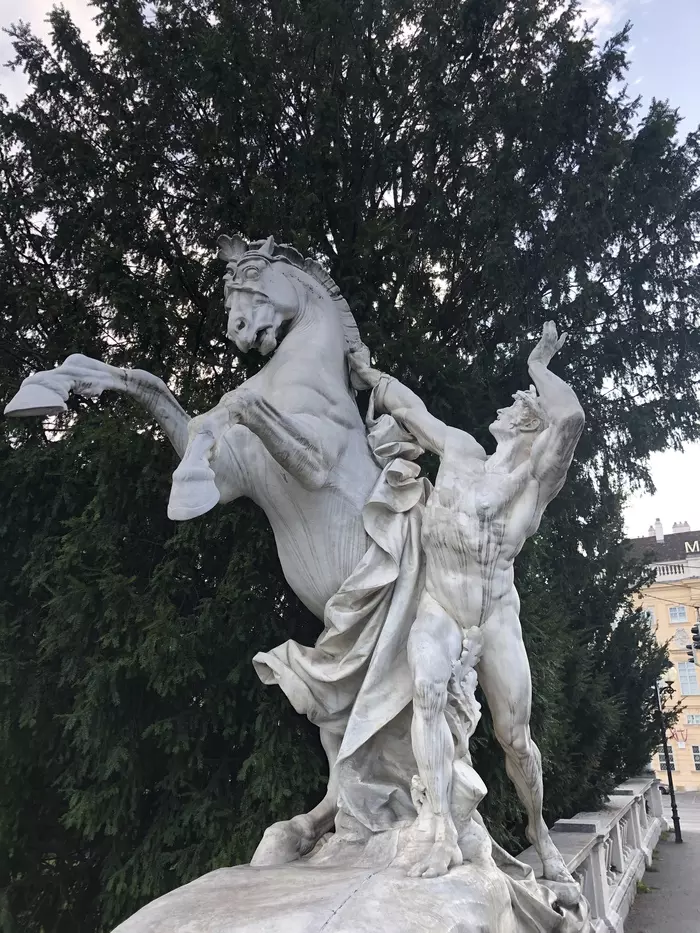 On the horses of the Lord - My, Monument, Sculpture, Vein