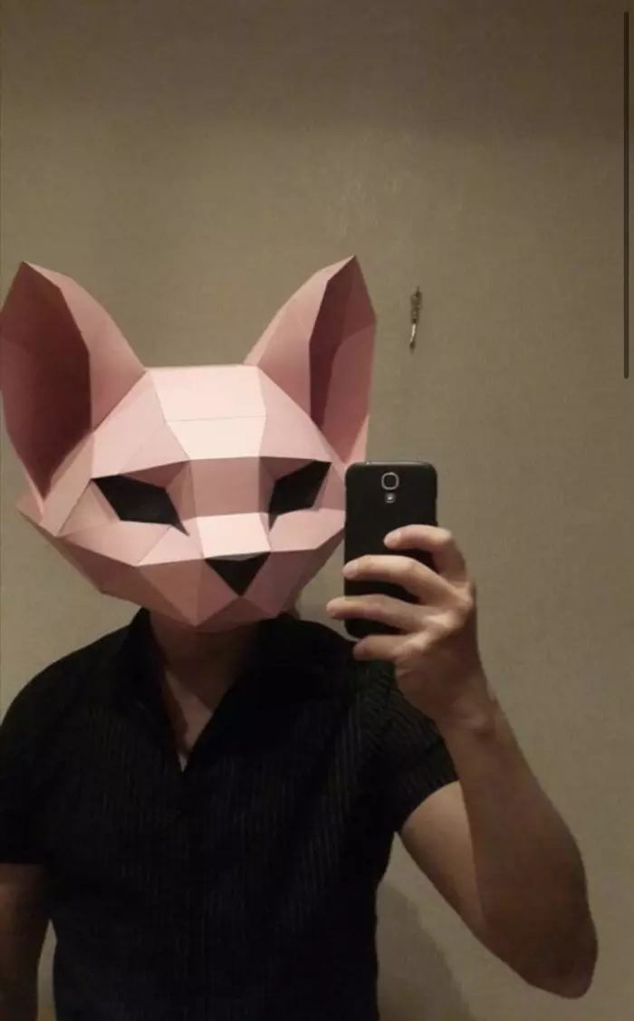 I'm looking for patches, please help - My, Papercraft, Mask, Longpost