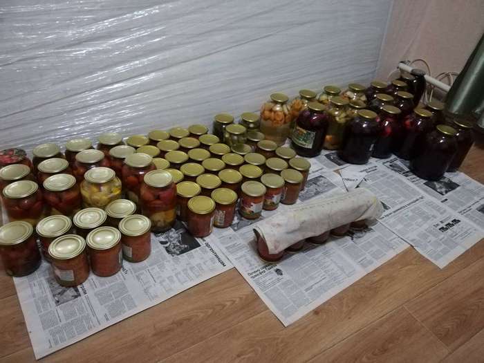 Mom's preparations for the winter - My, Mum, Blanks, Compote, Favourite buisness