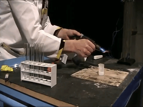 Carbon in GIFs - GIF, Carbon, Graphite, Diamond, Chemistry, Experiment, Fire, Longpost