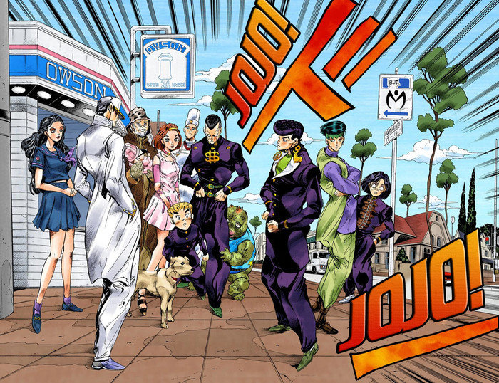 Манга JoJo