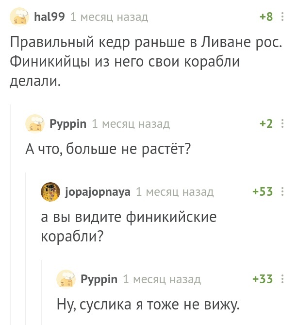 А он есть! - Скриншот, Комментарии, Комментарии на Пикабу, ДМБ, Суслик, Фильм ДМБ