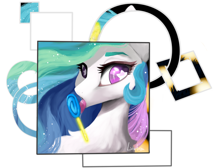 Princess Celestia - Halloween by Livitoza