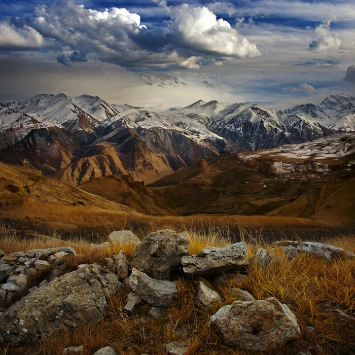 Autumn in the mountains - My, Autumn, The mountains, Kabardino-Balkaria, 