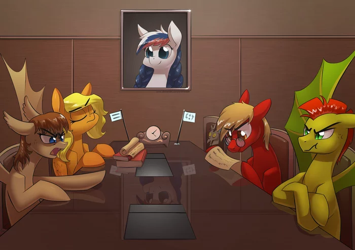 Diplomacy - My little pony, Original character, Batpony, , Underpable, MLP Discord, MLP Marussia, Ponification