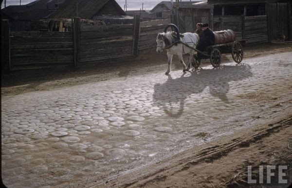 Yakutsk through the eyes of American Life magazine photographer Howard Sohurek, 1958 - the USSR, Yakutsk, Yakutia, Longpost