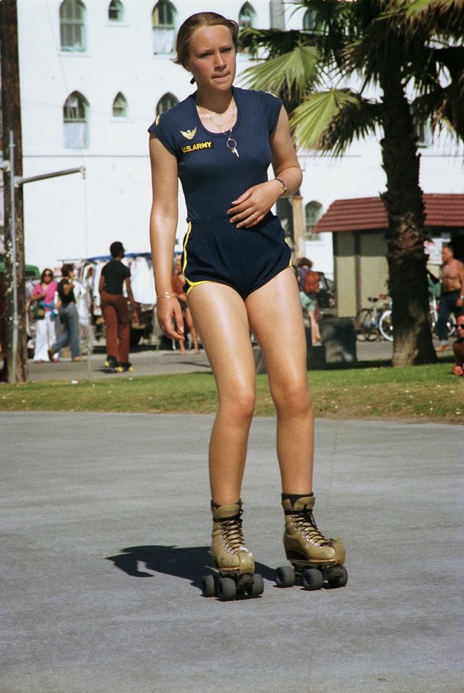 Калифорнийские роллеры 1969-1970 год.Venice Beach. Лос- Анджелес - США, Лос-Анджелес, Океан, Лето, Солнце, Длиннопост, Роллеры, Ролики