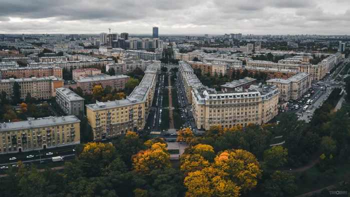 Московский Парк Победы - Моё, Санкт-Петербург, Квадрокоптер, DJI Mavic Air, Парк