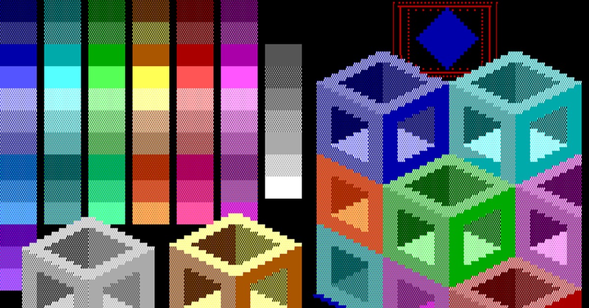 Цвета в майне. Цветовые темы. 12. Цветная палитра. Контрастные сочетания цветов.