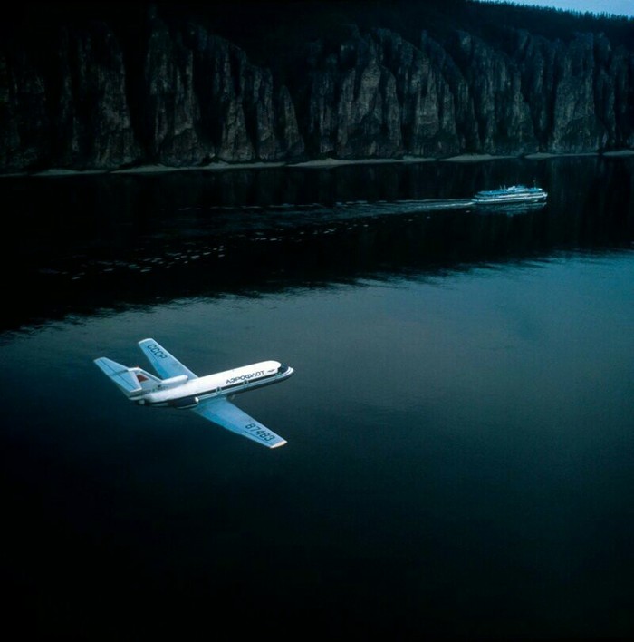 На реке Лена,1970-е годы СССР, Фотография, Длиннопост, Туризм, 70-е