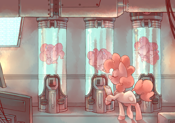 *x files theme start playing* My Little Pony, Pinkie Pie