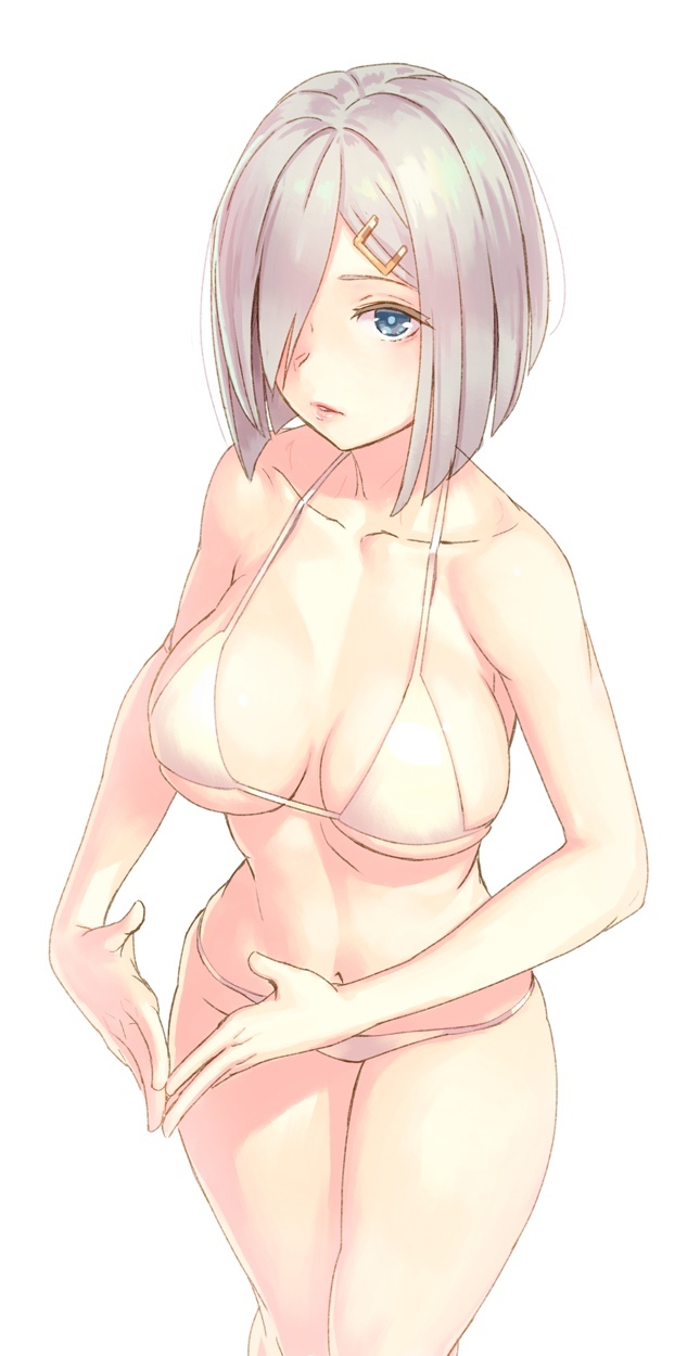 Hamakaze - NSFW, Kantai Collection, Hamakaze, Купальник, Anime Art, Аниме, Арт