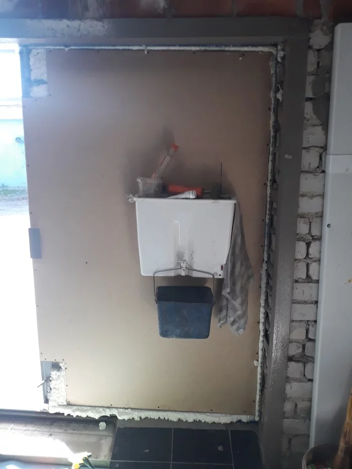 Warming up before winter - My, Longpost, Homemade, Warming, Garage