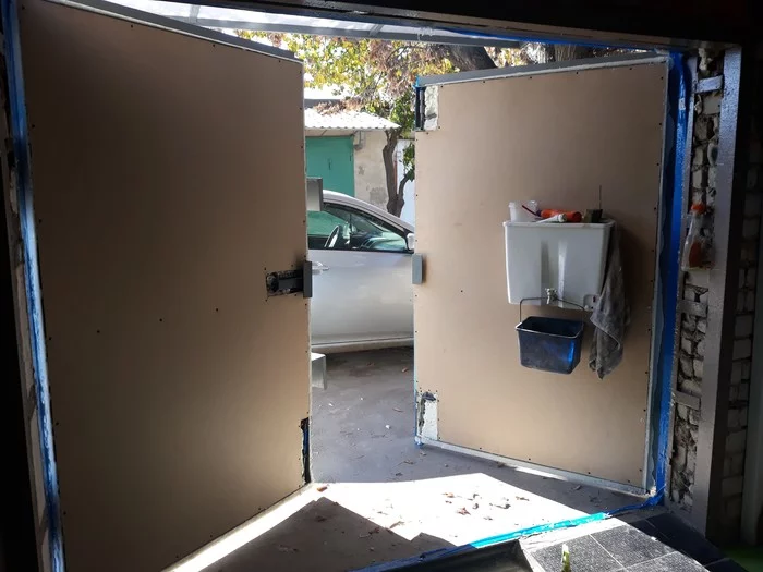 Warming up before winter - My, Longpost, Homemade, Warming, Garage