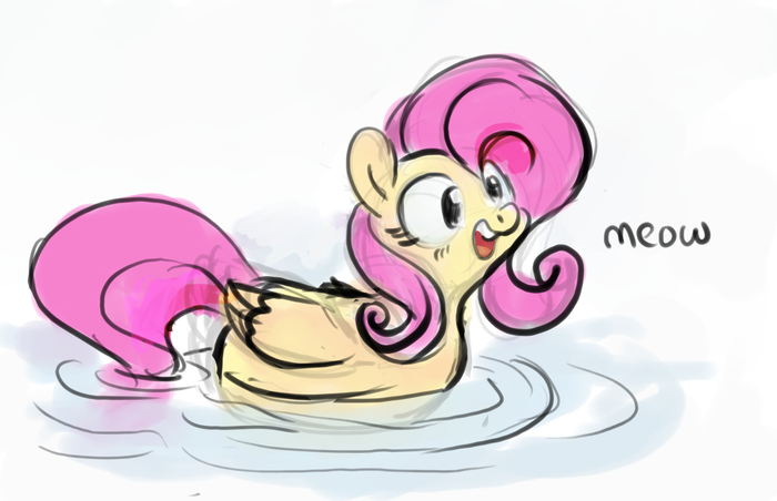 Now meow with her My Little Pony, Fluttershy, , , , Aem97