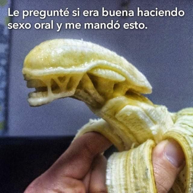 Alien and language proficiency - Stranger, Banana, Oral sex