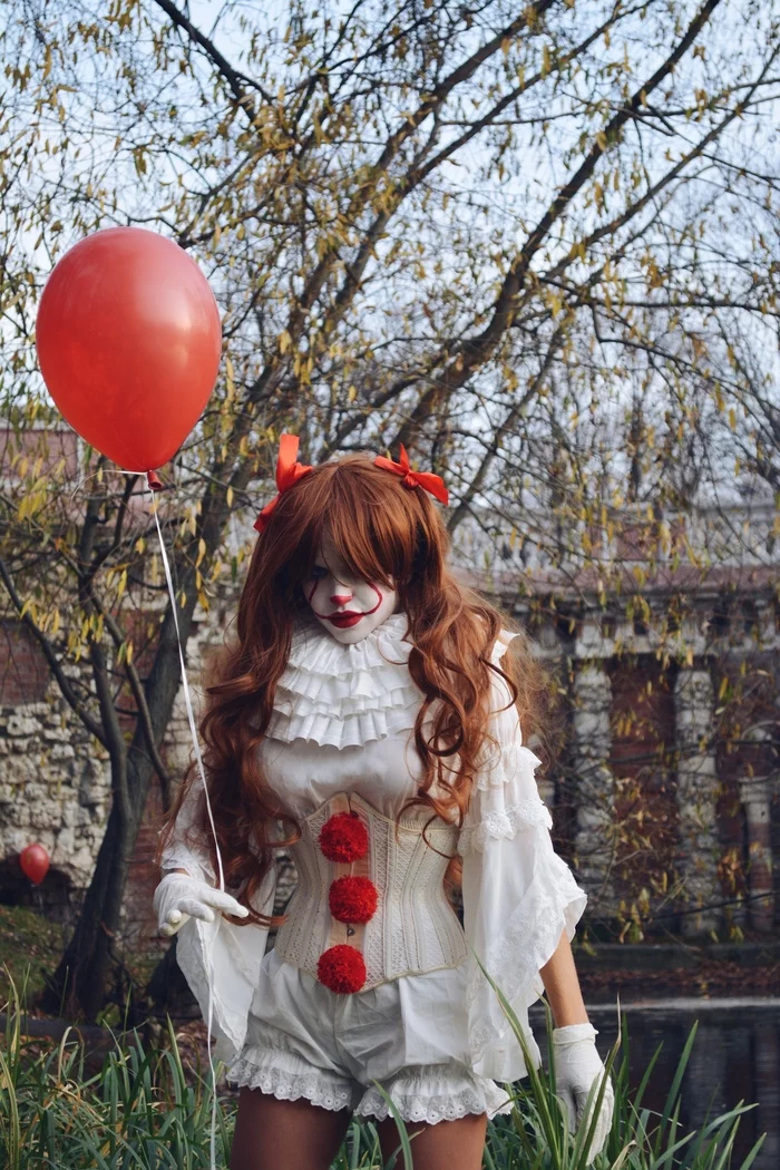 The female version of Pennywise! - My, Pennywise, It, It 2, Halloween, Costume, Halloween costume, Clown, Cosplay