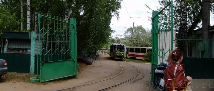 Нижегородский музей городского электротранспорта. - Железная Дорога, Нижний Новгород, Трамвай, Длиннопост, Музей, Видео