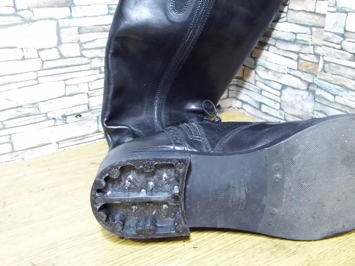 About filling the grids and heels when installing heels. Microporous rubber. - My, Shoe repair, Material, Longpost