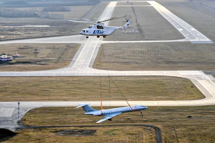 When I decided to give an old friend a lift to the airport - Aviation, Mi-26, Tu-134, Roshchino, Utair, Tyumen