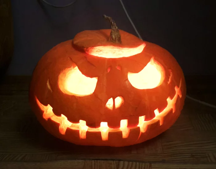 Pumpkins for Halloween 2019 - My, Halloween pumpkin, Longpost, Halloween