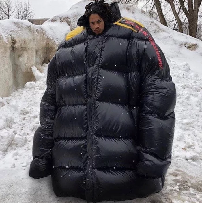 When parents bought a jacket for growing up - Jacket, Size doesn't matter