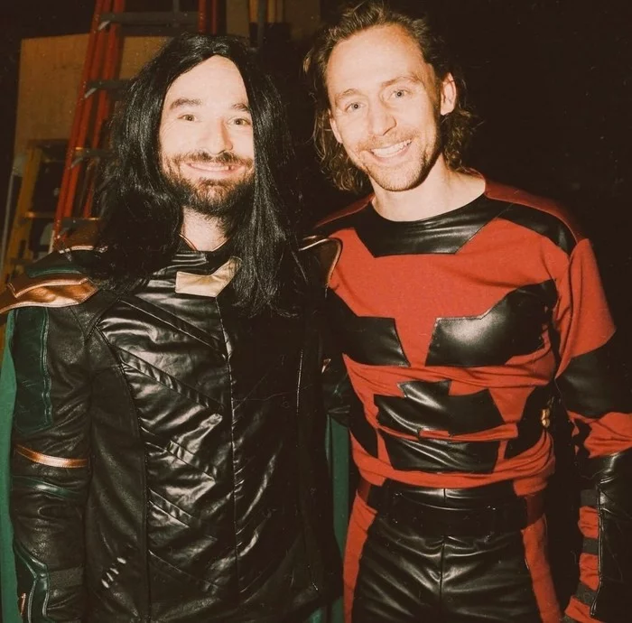 Tom Hiddleston and Charlie Cox on Halloween. - Tom Hiddleston, Charlie Cox, Daredevil, Loki, Halloween, Cosplay, Actors and actresses, Longpost