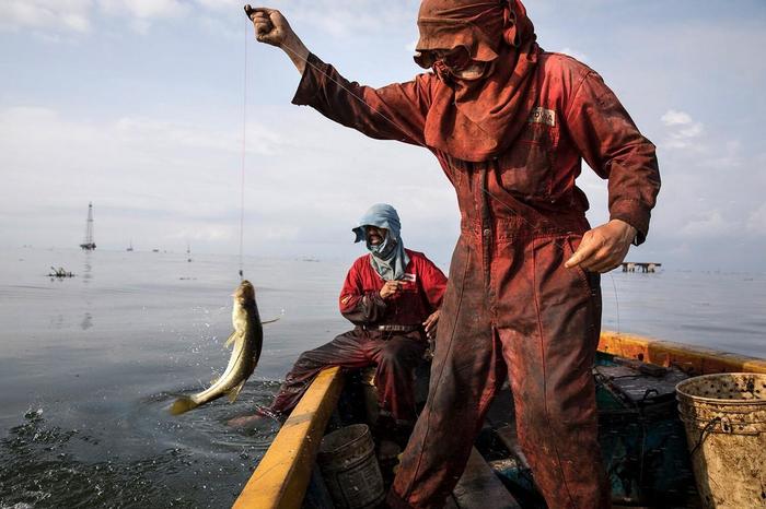 Fishing in Venezuela - 50% fish, 50% oil - Venezuela, Oil, A fish, A life, Longpost