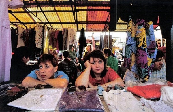 Clothing markets of the 90s - Story, The photo, Longpost, Old photo