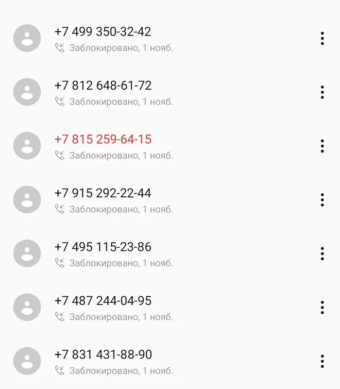 The beginning of the season of spam calls - My, Cold calls, Spam, Tired of