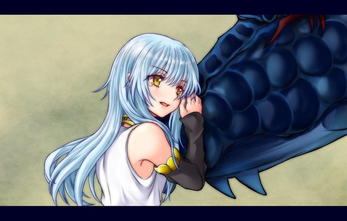    , Anime Art, Rimuru Tempest, Tensei Shitara Slime Datta Ken, Veldora Tempest