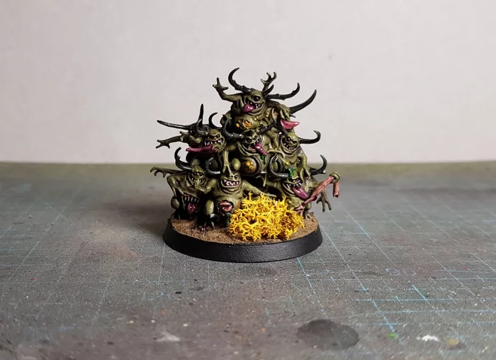 Nurgle's army is growing. - My, Wh miniatures, Nurgle, Longpost, Warhammer 40k