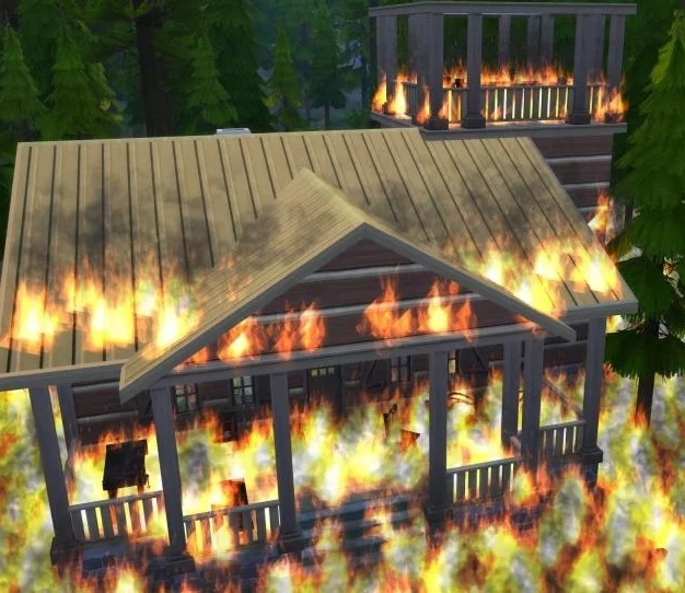A budget option for a Halloween costume. - The sims, Humor, Images, Longpost
