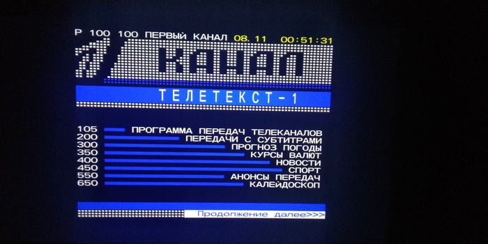 Телетекст.