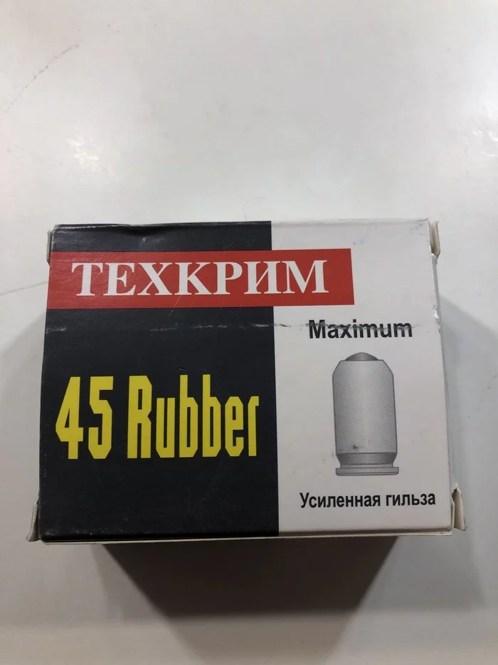 Новинка от техкрим .45 Rubber - Моё, Травматическое оружие, Техкрим, Длиннопост