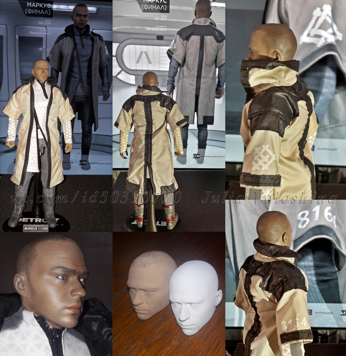   RK800   RK200  Detroit: Become Human    , 3D , Action Figures,  , Detroit: Become Human, Rk800, Rk200, 