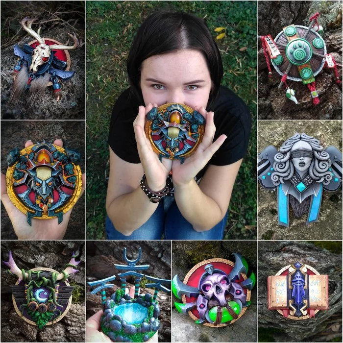 World of WarCraft class crests handmade - My, Wow, World of warcraft, Warcraft 3, Warcraft, Azeroth, Alliance, Horde, Longpost