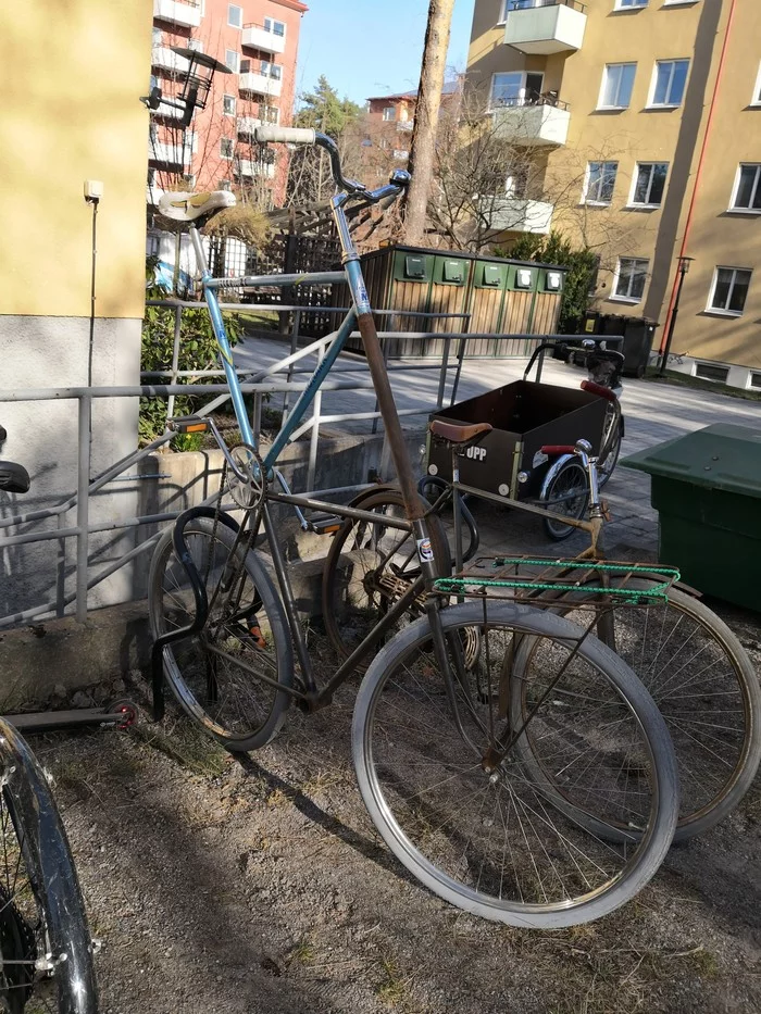 This is this MIRACLE I met on the streets of Stockholm - My, A bike, Sweden