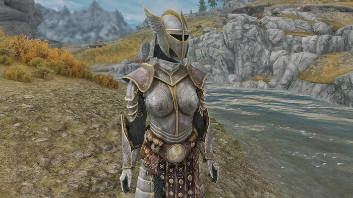How women's armor turns into a death trap - NSFW, Armor, Women's armor, Armored bra, Computer games, The Elder Scrolls V: Skyrim, Longpost