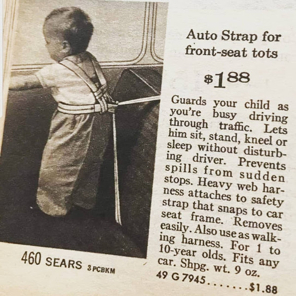 I want to know everything #511. “Honey, I buckled the children in!”: What child seats were like half a century ago (12 strange devices) - Want to know everything, Safety, Auto, Children, Baby car seat, Retro, Longpost