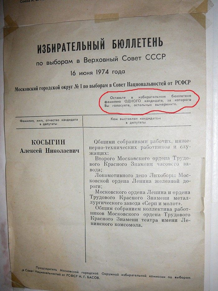 Демократические выборы в СССР - СССР, Выборы, Верховный совет