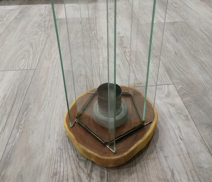 Biofireplace Fire tornado - Longpost, Video, Saw, Homemade, My