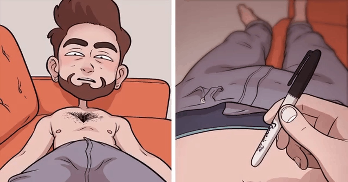 Скука смертная - Adam Ellis, Комиксы, Ручка, Скука, Веселье, Занятия, Гифка, Adamtots