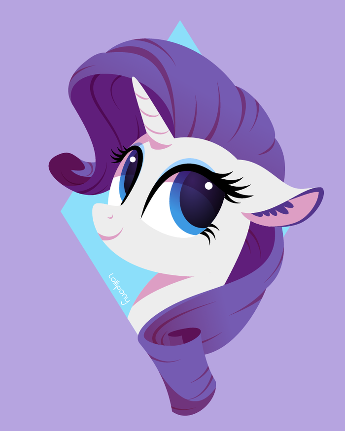    My Little Pony, Ponyart, Twilight Sparkle, Rarity, Lolliponybrony, 