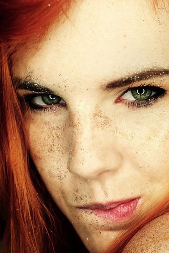 On this November day, sunshine is in your feed. - Redheads, Freckles, Girls, Longpost