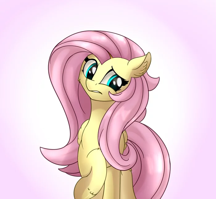 Флатти - My Little Pony, PonyArt, Fluttershy, Orangejuicerus