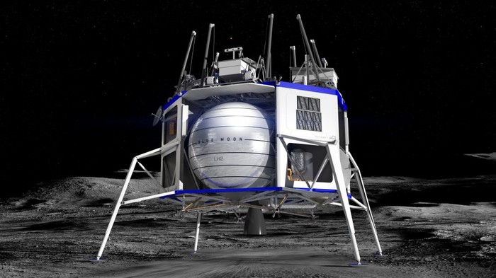 SpaceX  Blue Origin    CLPS , SpaceX, Blue Origin, Clps, NASA, Lockheed Martin, 